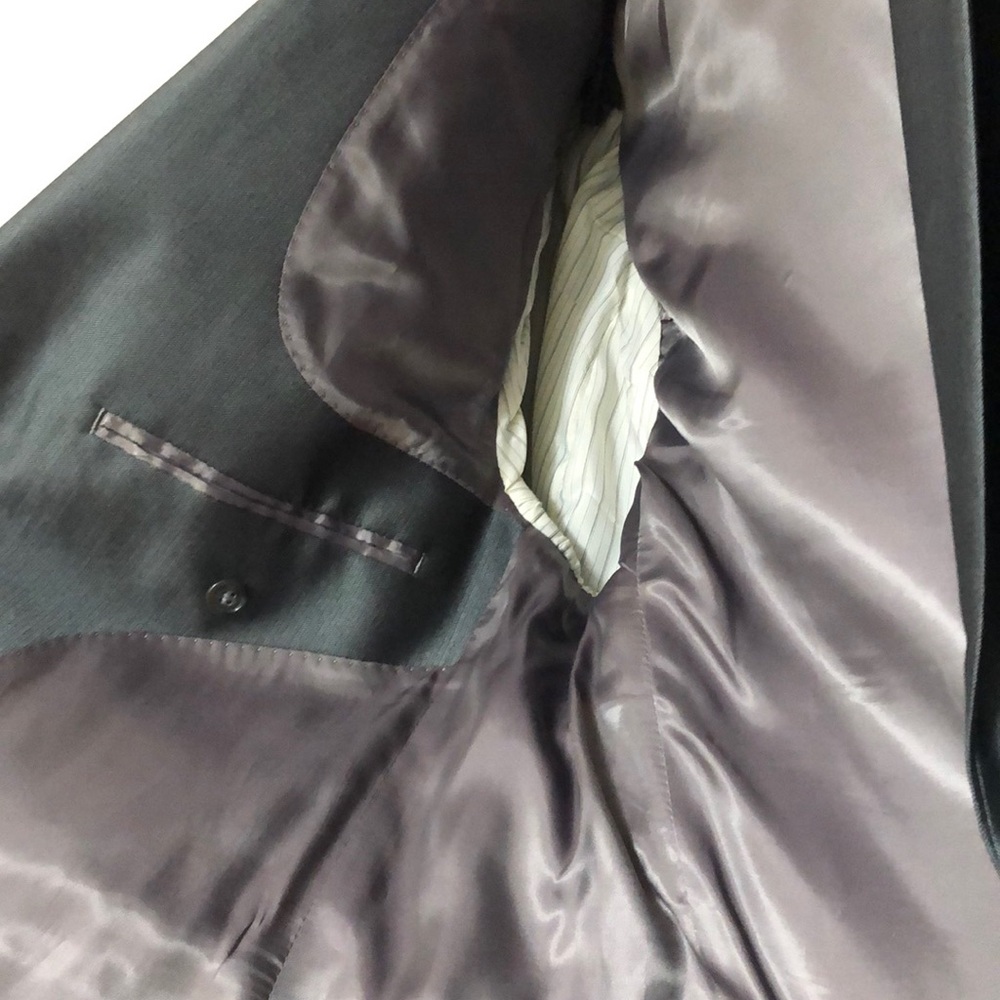 Apt.9 Gentleman Suit, In The Color Grey Charcoal - image 3